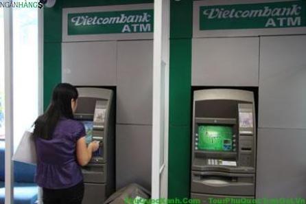 Ảnh Cây ATM ngân hàng Ngoại thương Vietcombank Siêu thị Big C 1
