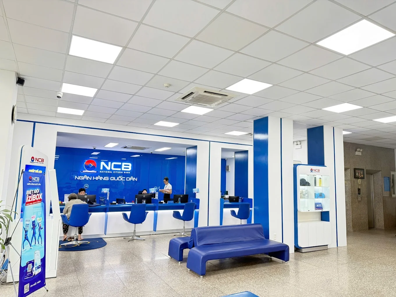 Ảnh Ngân hàng Quốc Dân NCB Phòng giao dịch Bắc Sài Gòn 1